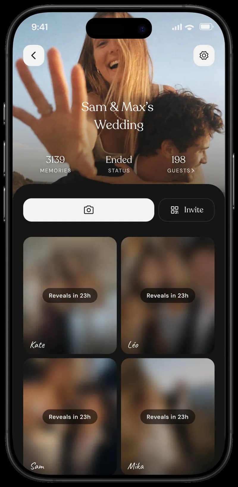 Keeps Reveal Together screen